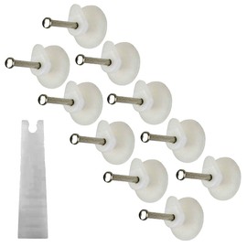 Hard Wall Picture Hooks with Finger Guard for Brick Concrete Plaster Walls Heavy Duty Single Pin Picture Hangers for Frames Mirrors Artwork Cord 1kg Max Load Pack of 10