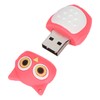 Cartoon U Disk Pink Owl Appearance High Speed Bulk Storage