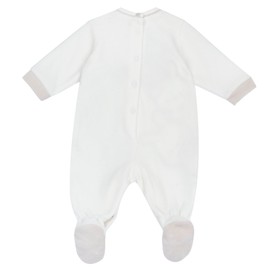 Tutina Bimba 0-24 in Calda e Morbida Ciniglia con Comoda Apertura FW25 253