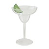 Mud Pie 5 1/2 oz Figural Icon Marg Glass, Clear