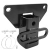 Hoypeyfiy 13434 Trailer Hitch Receiver(Black), 2'' Class 3 Tow Hitch