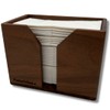 Hatschibox Walnut Wood, Handkerchief Box - Stylish Tissue Box, Refillable