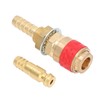 8mm Torch Hose Adapter Brass Connector Quick Coupler Fitting Kit