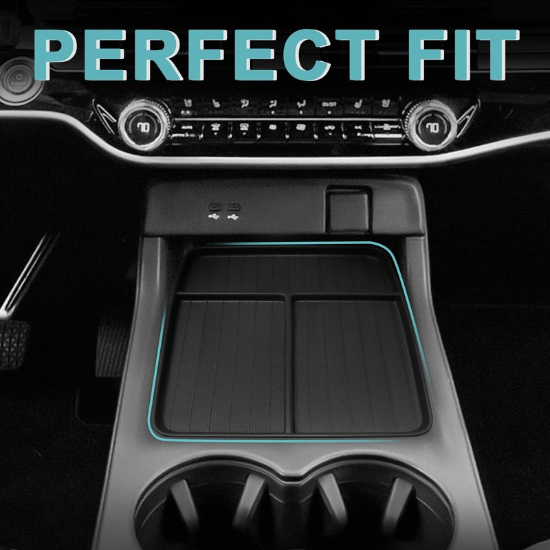 BestEvMod 2PCS Center Console Organizers Compatible with Honda Prologue 2026