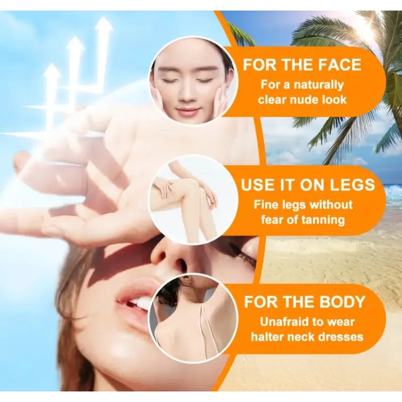 Bloqueador Solar 2 Piezas Resistente Al Agua Y Sudor Bioaqua