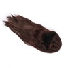 Brown Wig Fashionable Heat Resistant Soft Long Straight Layered Synthetic