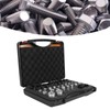 44PCS Nut and Bolt Thread Checker Aluminum Alloy Imperial and
