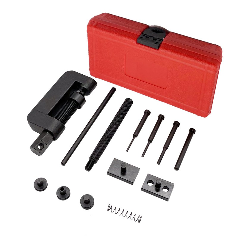 ORIGINTECH Chain Breaker, 13-Piece Chain Cutter Rivet Tool Set Riveting