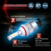 SHENKENUO 8000K Blue LED Headlight Fog Light Bulbs Combo For