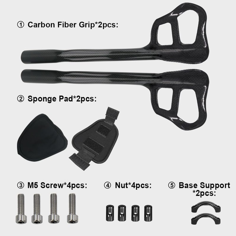 RXL SL Aero Handlebar Attachment Triathlon Handlebar Attachment Carbon Handlebar