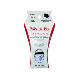 Fixture Fix HH-3 Porcafix High Heat Gloss Glaze, Black