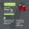 Gomitas de fibra de 5 g, 60 unidades, 1 paquete