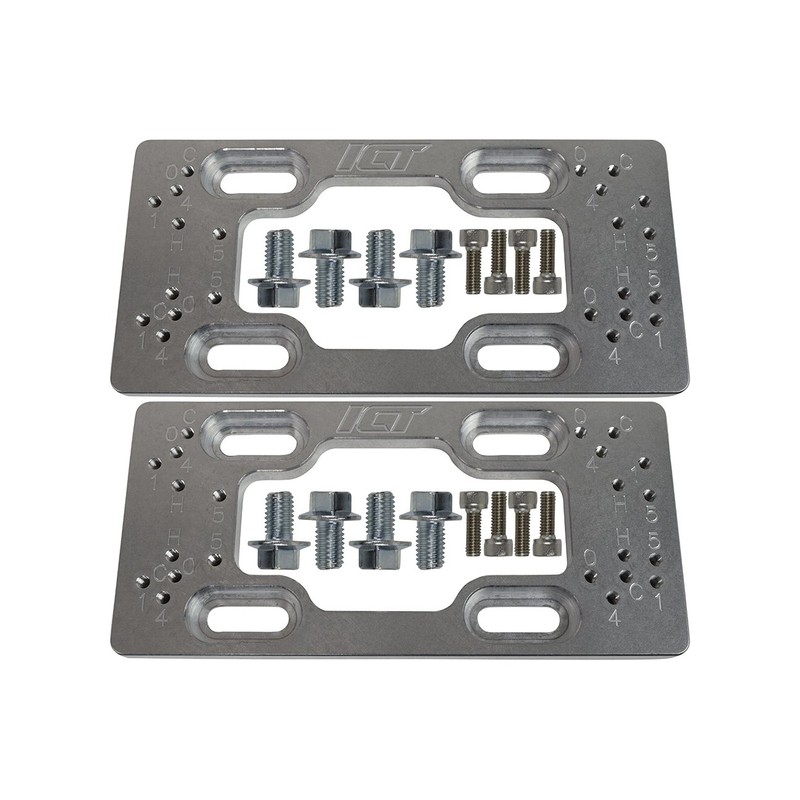 ICT Billet LS Remote Coil Brackets Mounting Plates 551848