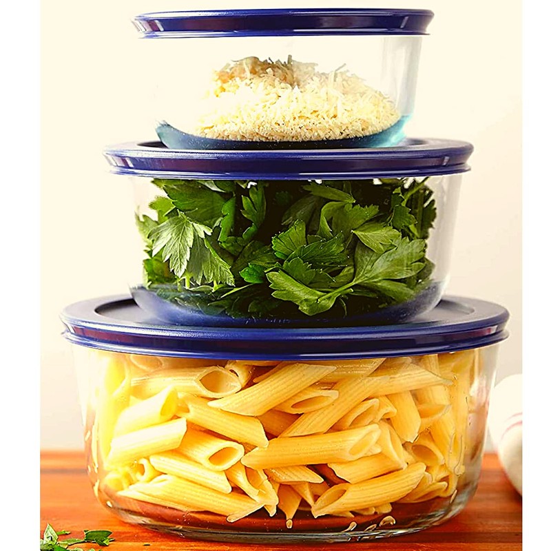 Wood Grip - Lids for Pyrex and Anchor Round Glass