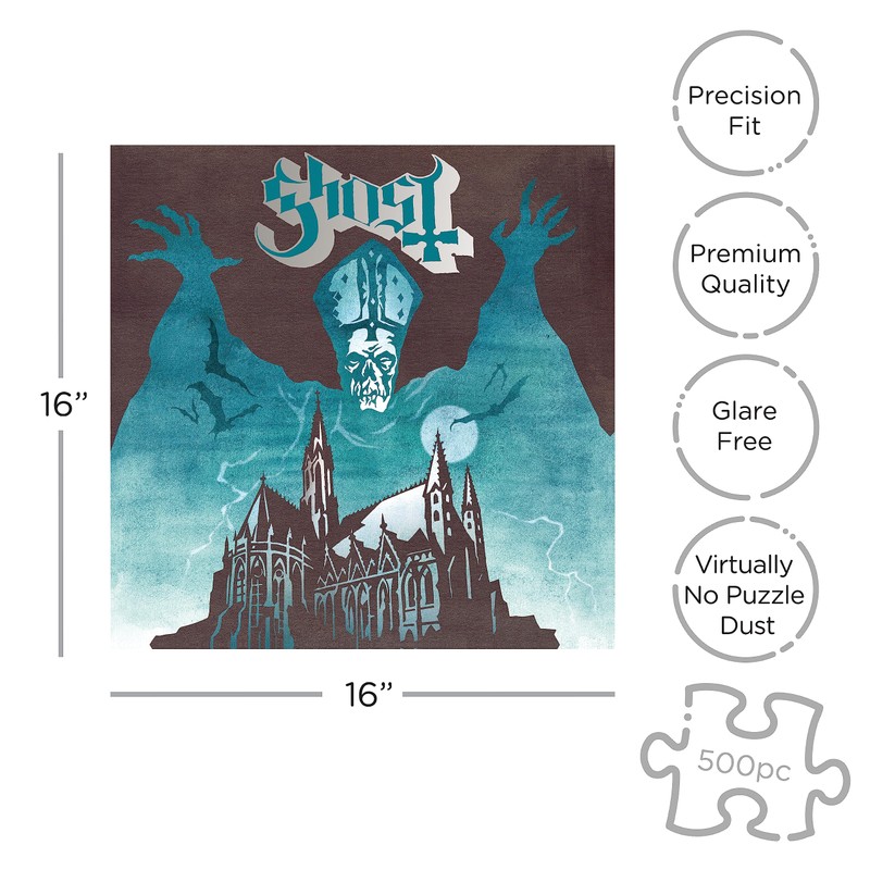 RockSaws Ghost Opus Eponymous (500 Piece Jigsaw Puzzle)