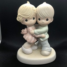 Precious Moments "Hug One Another" Porcelain Figurine