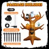 9ft Halloween Inflatable Ghost Tree Halloween Airblown Inflatable Outdoor Decor