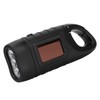 Hand Crank Solar Powered Flashlight Emergency Rechargeable LED Flashlight Self