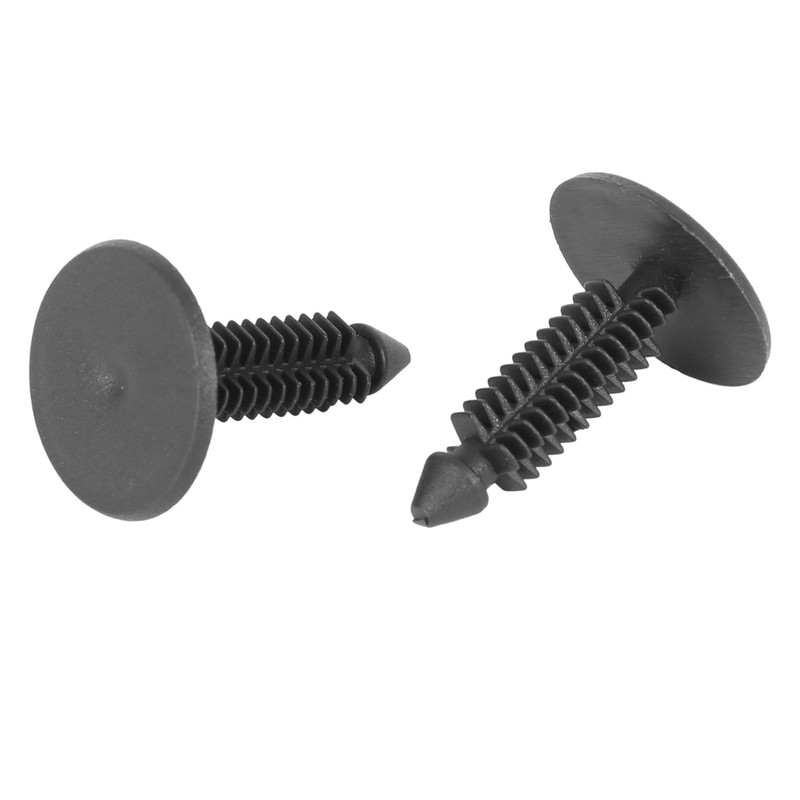 X AUTOHAUX 30pcs 8mm Hole Dia Plastic Bolt Rivets Bumper