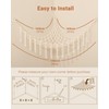iKeelo Teddy Hammocks, Corner Toy Storage Net for Stuffed Animals,