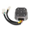 Voltage Regulator Rectifier 7 Wires DualPlug Aluminum Alloy ABS for