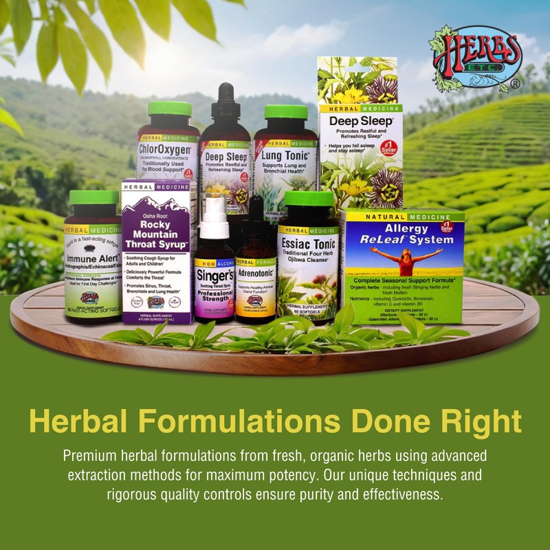 Herbs Etc. Lung Tonic - Lung Supplement for Bronchial Support