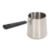 Coffee Milk Frothing Pitcher Cup 304 Stainless Steel Long Handle