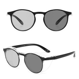 FEISEDY B1296 Pollen Glasses, Pollen Sunglasses, Blue Light Cut, Polarized Dimming, Discoloration, UV Protection, Protection Glasses, Pollen Prevention Glasses, Men's, Women's, UV Protection,