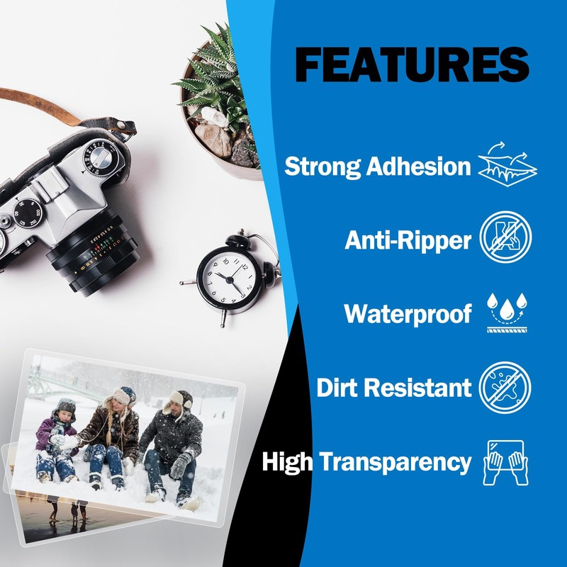 Everest Self Seal Laminating Pouches, Self Sealing for Photo Cards