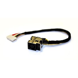 Power4Laptops Replacement Laptop DC Jack Socket With Cable Compatible With HP Pavilion DV5-1254EG