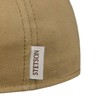 Stetson Texas Hertford Flat Cap - Plain Hat - Cotton