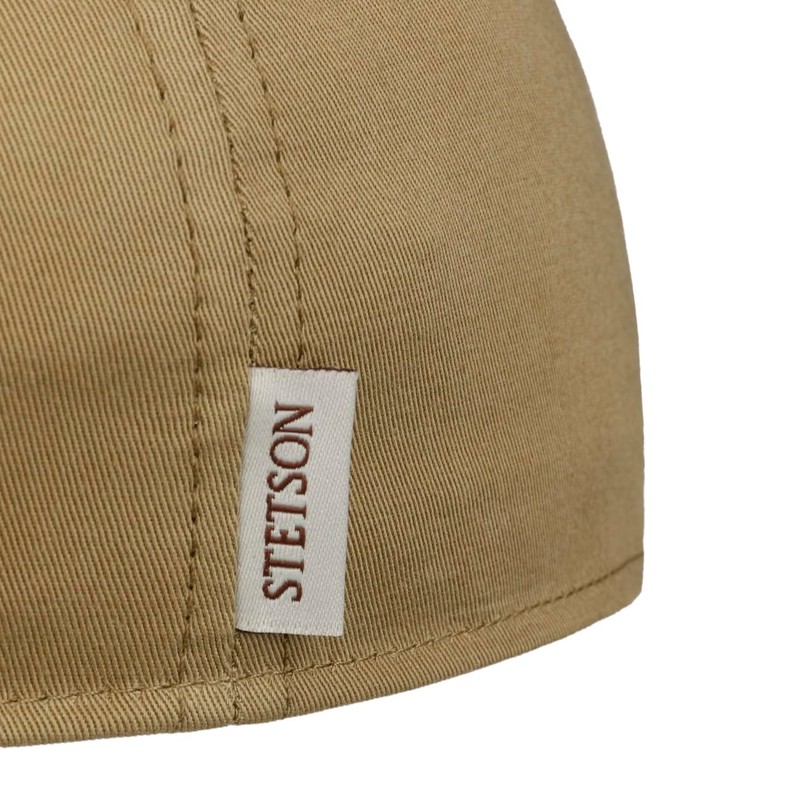 Stetson Texas Hertford Flat Cap - Plain Hat - Cotton