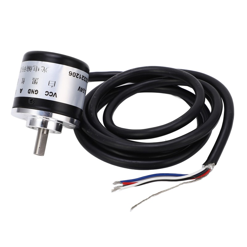 Photoelectric Rotary Encoder Gear Box Motor Incremental Encoder 6mm D