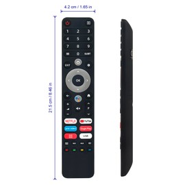 ALLIMITY Voice Remote Control Compatible with OK. QLED TV OTV 55AU-5023C, OTV 43AU-5023C, OTV 50AU-5023C, OTV43AU-5023C, OTV50AU-5023C, OTV55AU-5023C