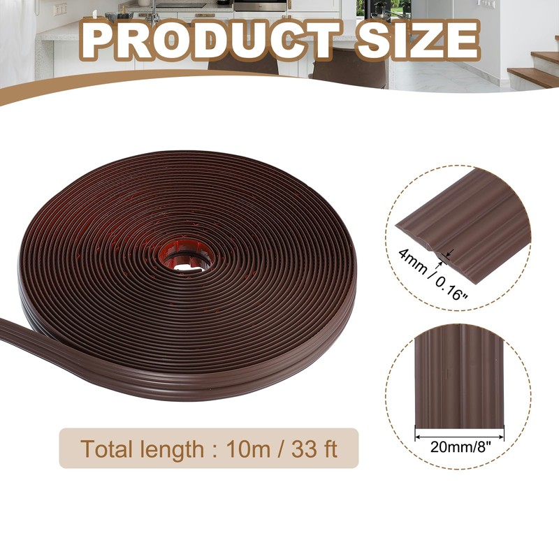 PATIKIL Wall Corner Protector 0.8 in x 33 Ft, Self