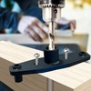 Dowel jig Kit Floating Shelf Bracket Drill Guide Woodworking for