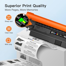 E-Z Ink E-Z Ink Compatible 069 Toner Cartridge Replacement for Canon 069 Toner Cartridge Set 069H to use with imageCLASS MF753Cdw MF751Cdw LBP674Cdw LBP673Cdw LBP674Cx MF752Cdw MF756Cx with Chip, 4 Pack-BCMY