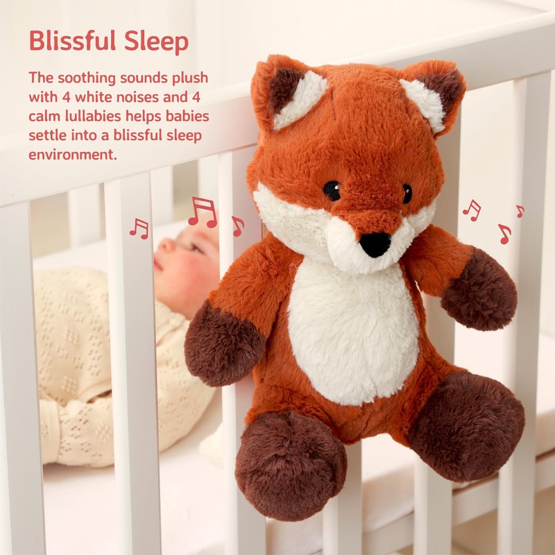 Cloud b Soundmaschine mit weißem Rauschen beruhigenden Geräuschen | Kuscheliges