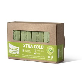 NZEROWAX Organic Ski Wax | 200 g, 50 g (x4) | Organic Plant Wax for Skiing, Ski Touring, Snowboarding, Cross-Country Skiing