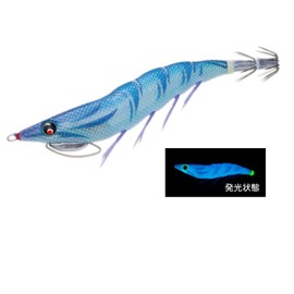 Duel A1764-BLB Egi EZ-Q Cast Plus Jig, Luminous Blue Lure #3.5, 0.6 oz (19.5 g)
