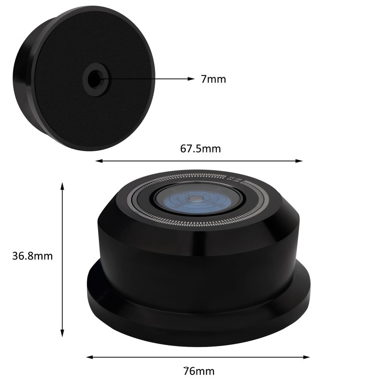 Monosaudio Record Stabilizer 60Hz Rotation Speed 3 in 1 Vibration