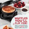 DASH Flip Belgian Waffle Maker – 1” Thick Waffle Mold,