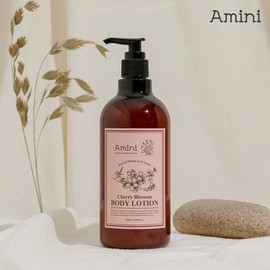 Amini Body Lotion Flower Therapy Cherry Blossom 500ml 2 pieces / 아미니 바디로션 플라워 테라피 체리블라썸 500ml 2개