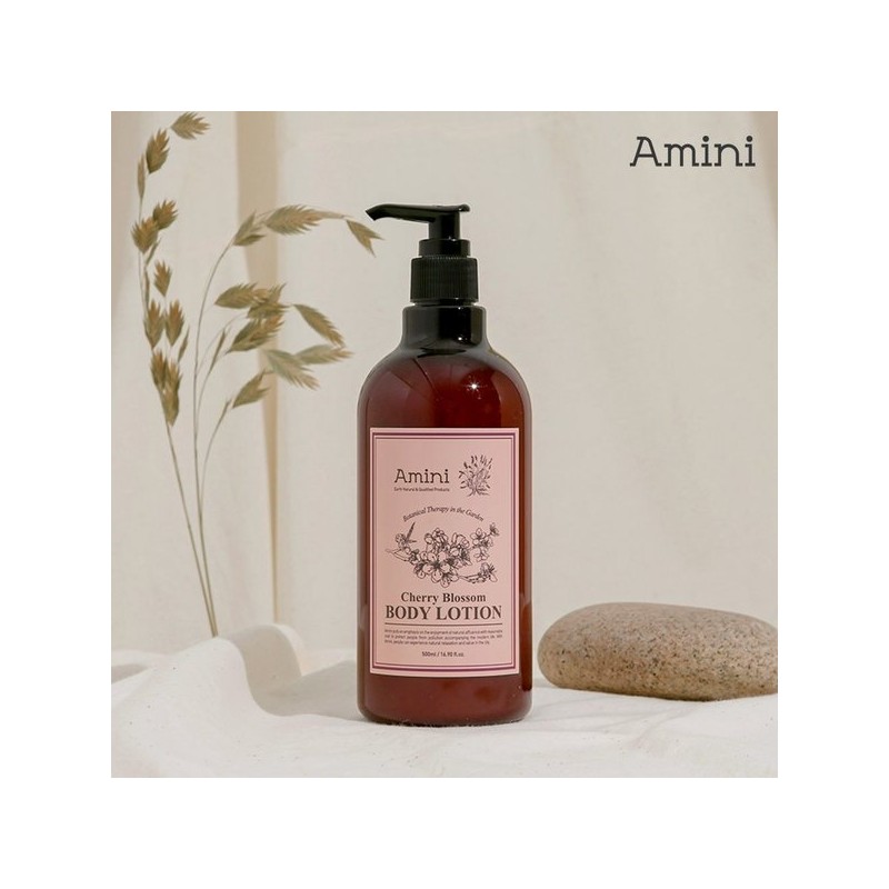 Amini Body Lotion Flower Therapy Cherry Blossom 500ml 2 pieces