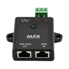 Alfa APOE03G, Redundant Industrial Gigabit PoE Adapter