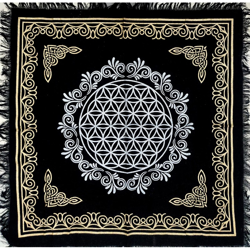 Tarot Altar Cloth Cards Divination Tablecloth Man Cave pegan Room