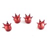 4pcs Coronas Cubre Válvula Tapón Pivote Universal