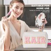 Portable Makeup Bag Pu Leather Cosmetic Bag Waterproof Travel Organizer