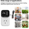 2400W Digital Temperature Controller Plug in Thermostat Outlet Digital RV