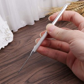 PZRT Clay Needle Tool, Ceramic Detail Tool, Ribbon Pro Pin Needle Detail Tool Clay Modeling Sculpture Playdough Tool